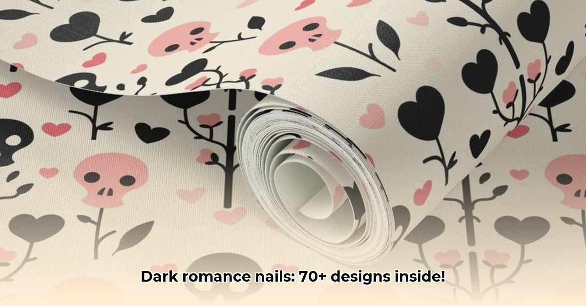 goth-valentines-day-nails